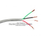 Cable 4x18 AWG Belden 5302UE multifilar para control, voz y datos, venta x metro